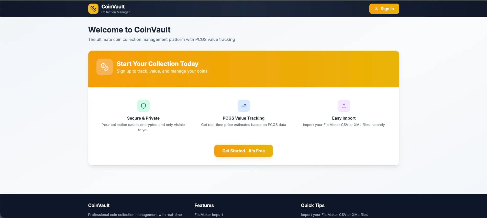 Coins Values Manage preview