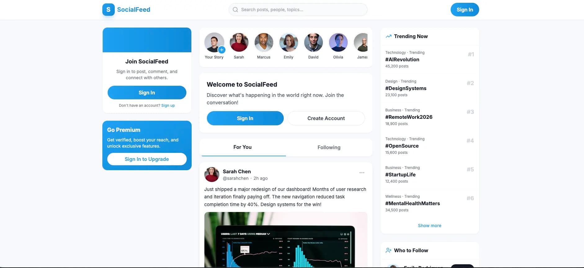 Create Social Engage 6 preview