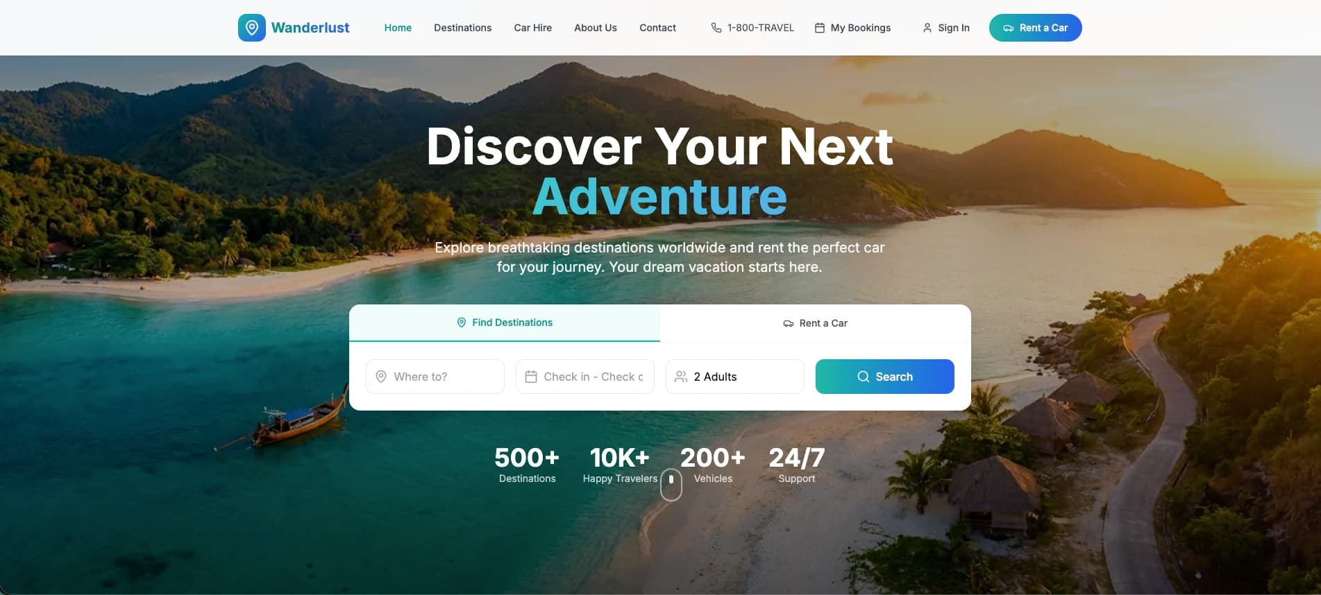 Tourism Travel Rental preview